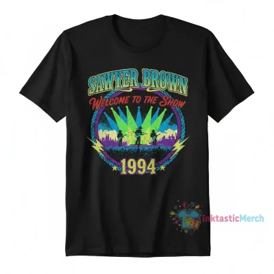 Vintage Sawyer Brown Tour 1994 T-Shirt Men's Heavyweight T-shirt