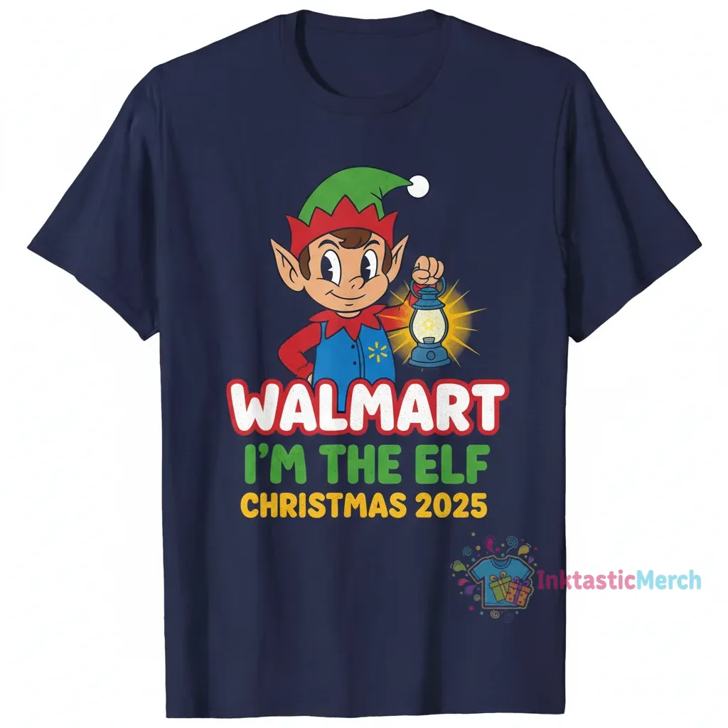 Walmart I’m The Elf Christmas 2025 T-Shirt 1 Walmart I’m The Elf Christmas 2025 T-Shirt
