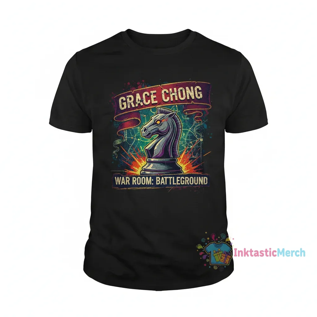 War Room Battleground Grace Chong T-Shirt - Graphic Tee 1 War Room Battleground Grace Chong T-Shirt - Graphic Tee