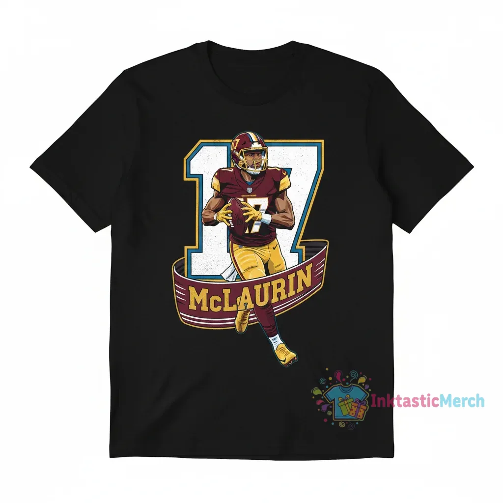 Washington Football Star Player Terry McLaurin T-Shirt 1 Washington Football Star Player Terry McLaurin T-Shirt