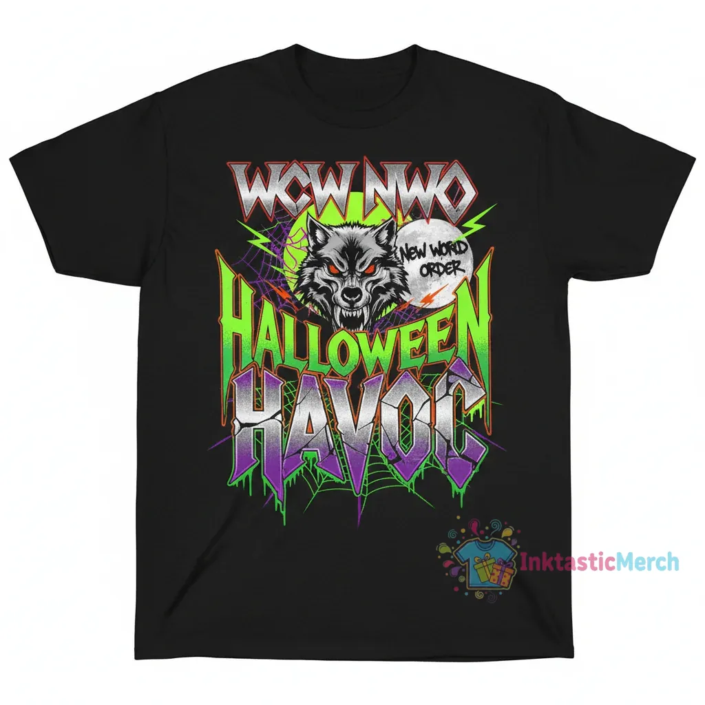 WCW NWO Halloween Havoc T-Shirt 1 WCW NWO Halloween Havoc T-Shirt