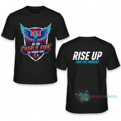 Turning Point USA Charlie Kirk 2-Sided Graphic T-Shirt