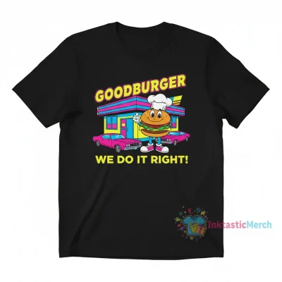 Welcome To Goodburger Movie T-Shirts Men's Heavyweight T-shirt