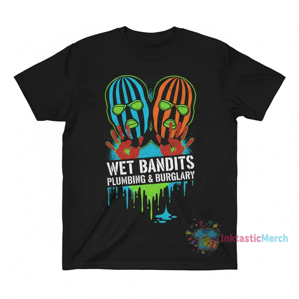 Wet Bandits Home Alone T-Shirt 1 Wet Bandits Home Alone T-Shirt