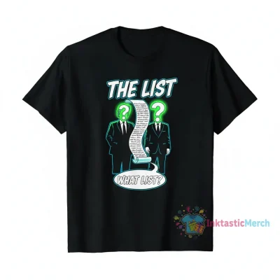 What List Trump and Epstein Statement Shirt