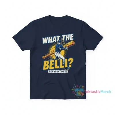 Cody Bellinger What the Belli New York Yankees Baseball T-Shirt