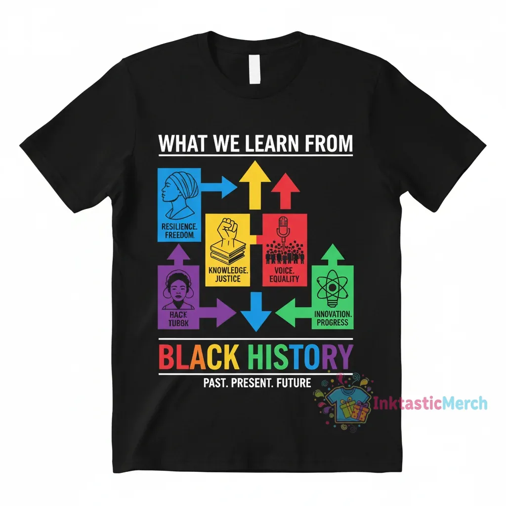 What We Learn From Black History Shirt 1 What We Learn From Black History Shirt