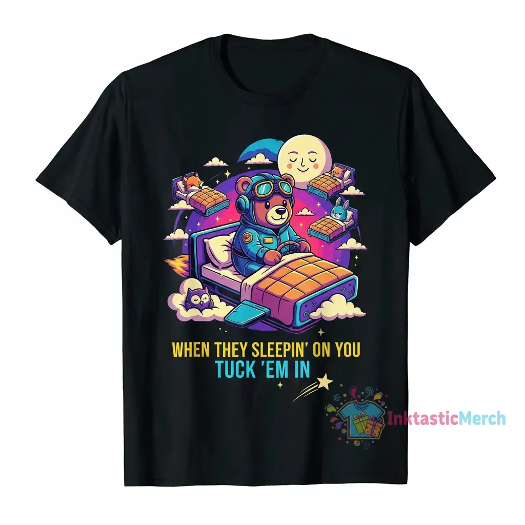 When They Sleepin’ On You Tuck ‘Em In Bear Shirt 1 When They Sleepin’ On You Tuck ‘Em In Bear Shirt