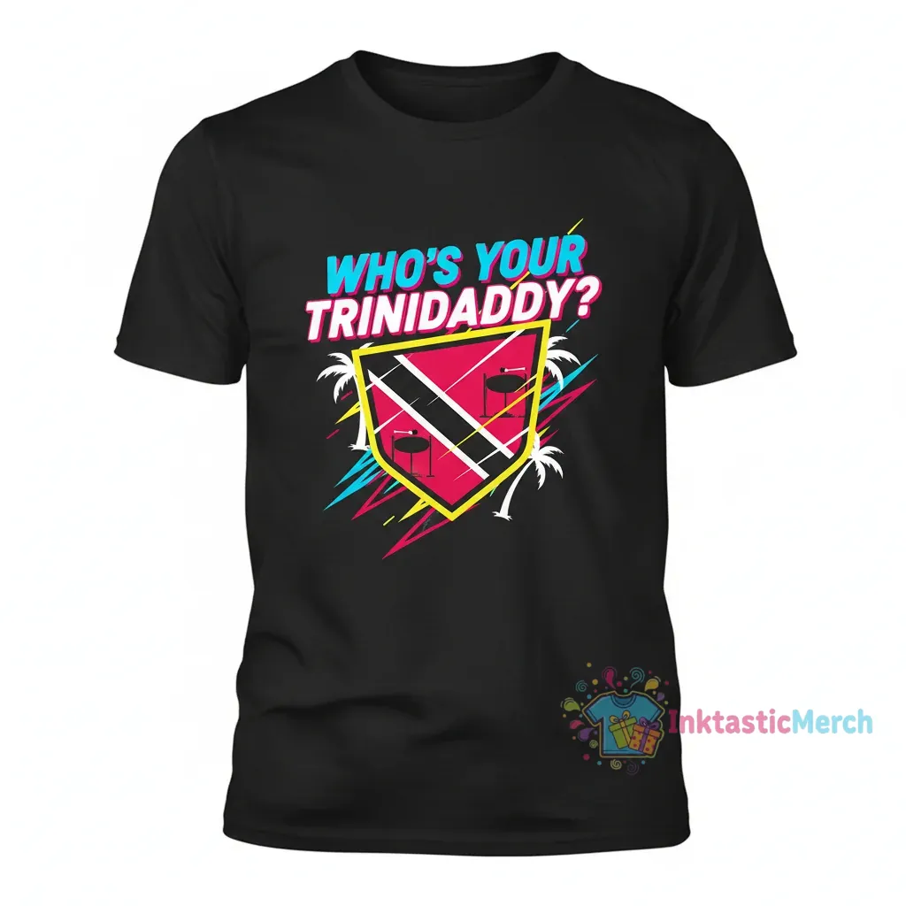 Trinidaddy Trinidad and Tobago Flag T-Shirt 1 Trinidaddy Trinidad and Tobago Flag T-Shirt