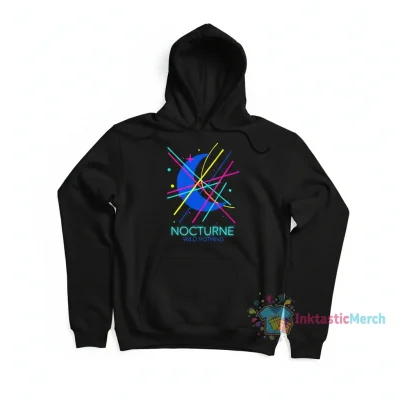 Wild Nothing Nocturne Album Logo Unisex Classic Hoodie - Black