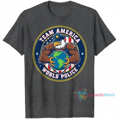 World Police - Team America World Police - T-Shirt Men's Heavyweight T-shirt M Sport grey