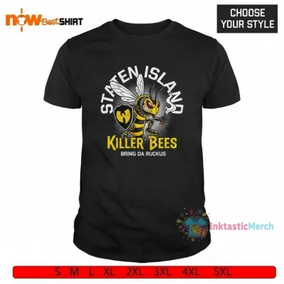 Wu-Tang Clan Staten Island Killer Bees Bring Da Ruckus T-Shirt