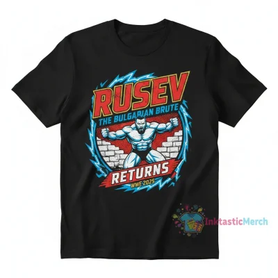 WWE 2025 Rusev Returns T-Shirt