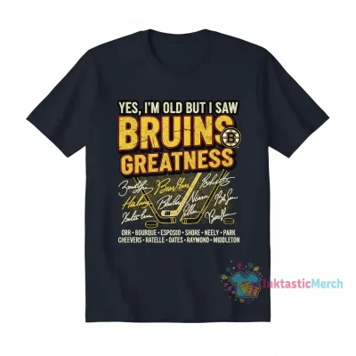 Boston Bruins Legends Signatures Shirt: Relive the Glory Days