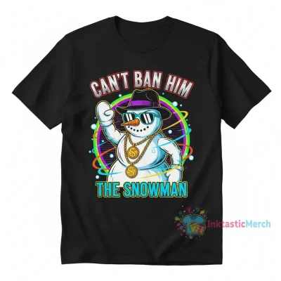 Young Jeezy Can't Ban The Snowman T-Shirt - Men's Heavyweight Black, Size S