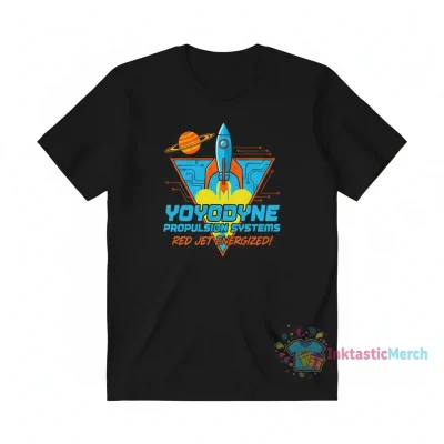 Yoyodyne Propulsion - Buckaroo Banzai Tee - Men's Heavyweight Black - Size S