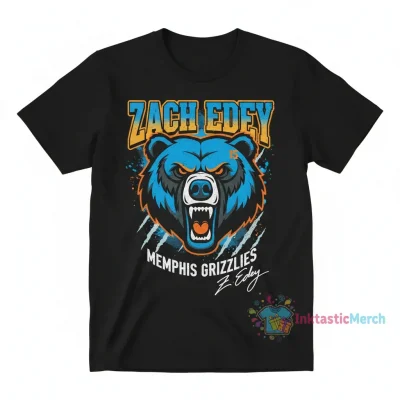 Zach Edey Memphis Grizzlies Signature T-Shirt