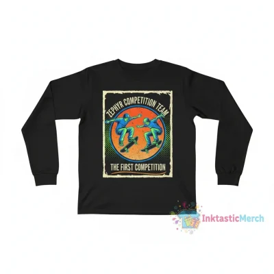 Zephyr Competition Team Z Boys Skateboarders Classic Long Sleeve Tee - Youth XL Black