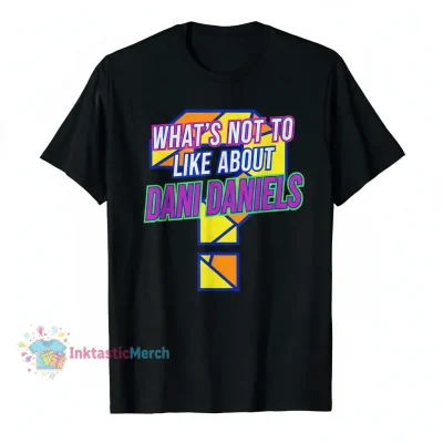 Dani Daniels "What's Not To Like" T-Shirt Sticker - 2" Round, Kelly Green