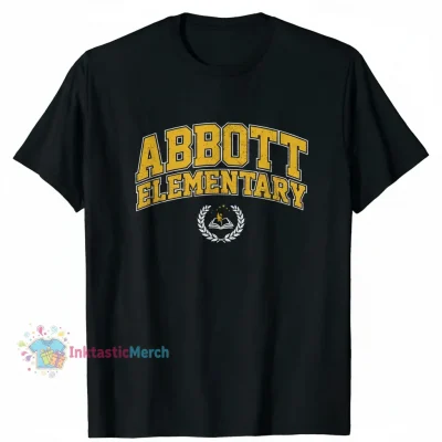 Abbott Elementary Classic Men's Heavyweight T-Shirt - Black, Size S