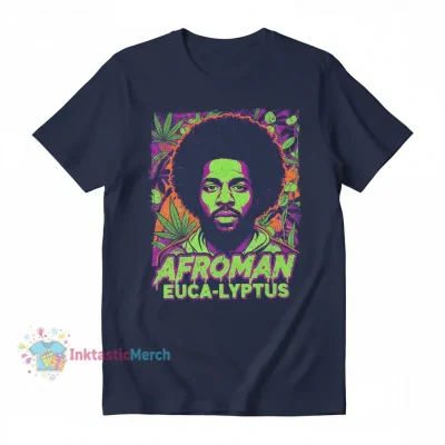 Afroman Classic Fit T-Shirt - Large & Durable (4XL Eucalyptus)
