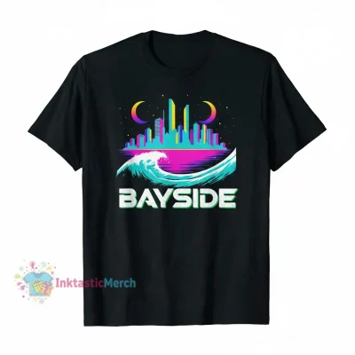 Bayside Band Heavyweight T-Shirt - Men's S Black