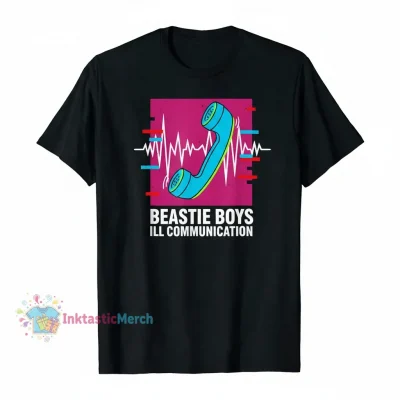 Beastie Boys Ill Communication Classic Tee - Black