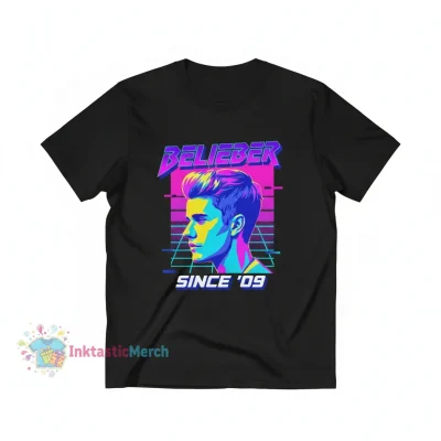 Justin Bieber BELIEBER Heavyweight Tee - Black (S)
