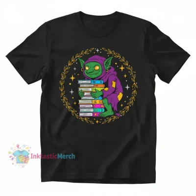 Book Goblin Men's Heavyweight T-Shirt - Black, Size S