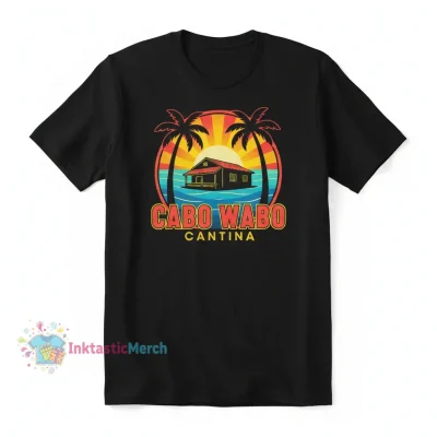 Cabo Wabo 'Catina' Heavyweight Men's T-Shirt - Classic Black (Size S)