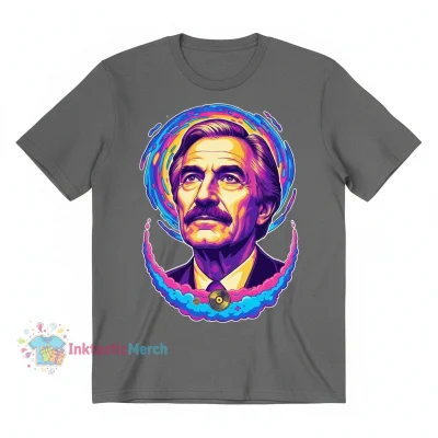 Carl Sagan Heavyweight Tee - Sport Grey