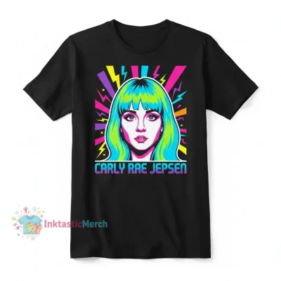Carly Rae Jepsen Black Heavyweight T-Shirt - Men's Size S