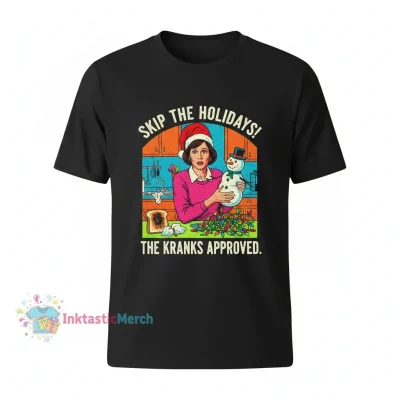 Christmas With The Kranks Active T-Shirt - Men's Heavyweight Black, Size S