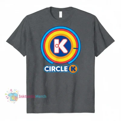 Circle K Men's Heavyweight T-Shirt - Sport Grey