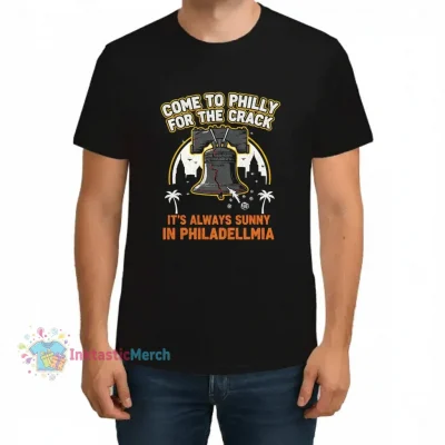 Philly for the Crack - Always Sunny in Philadelphia - Men's Heavyweight T-Shirt
