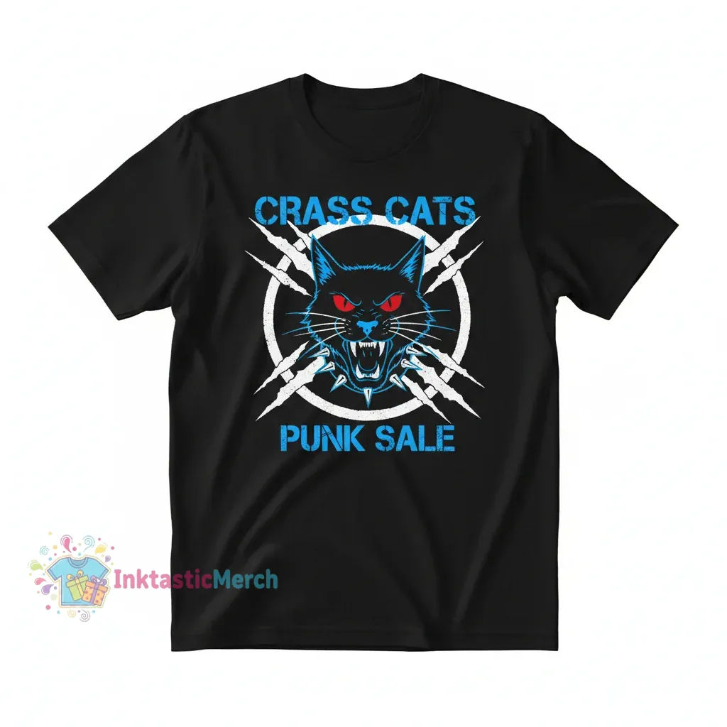 Crass Band Logo Vintage Men's Heavyweight T-Shirt - Black 1 Crass Band Logo Vintage Men's Heavyweight T-Shirt - Black