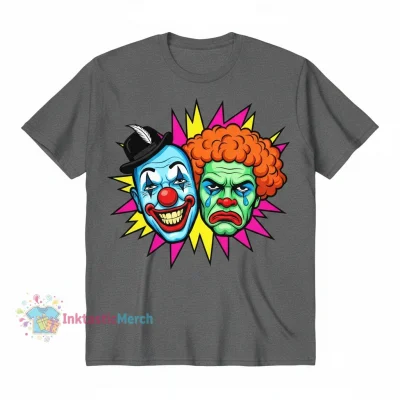 Dave Portnoy Michael Rapaport Clown T-Shirt - Premium Men's Heavyweight Tee