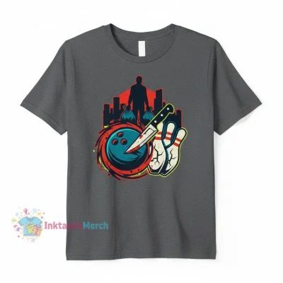 Dexter Morgan Bowling 3D T-Shirt: Classic Fun for Kids