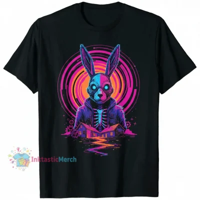 Donnie Darko Skeleton T-Shirt - Men's Heavyweight Black - Size S