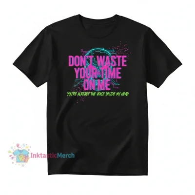 Blink-182 "Don't Waste Your Time" Heavyweight Tee - Black (S)