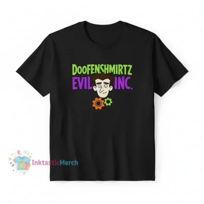 Doofenshmirtz Evil Inc. Men's Heavyweight T-Shirt - Black (Size S)