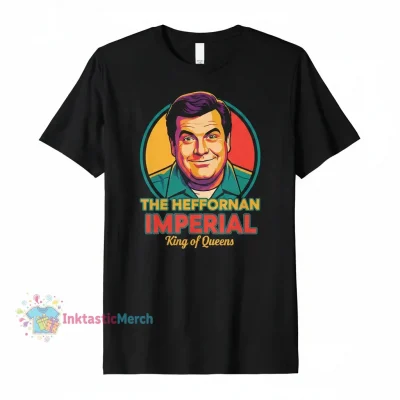 Doug Heffernan King of Queens Men's Heavyweight T-Shirt - Black, Size S