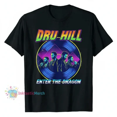 Dru Hill Men's Heavyweight T-Shirt - Black (Size S)