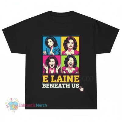 Elaine Benes Seinfeld Vintage Bootleg Tee - Classic Fit
