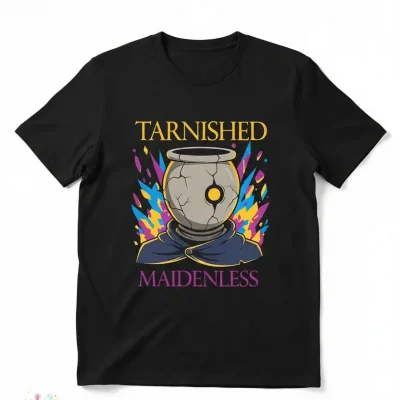 Elden Ring Tarnished Prisoner Heavyweight Tee - Black