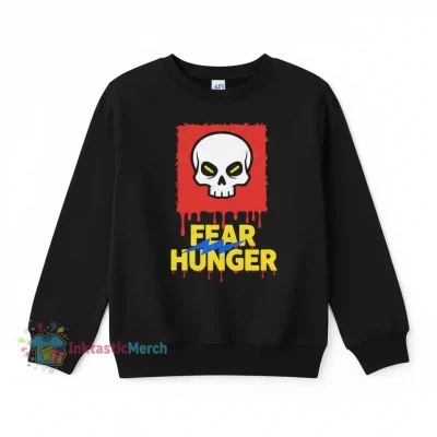 Fear And Hunger Sweatshirt: Black, 4T - A Timeless Classic