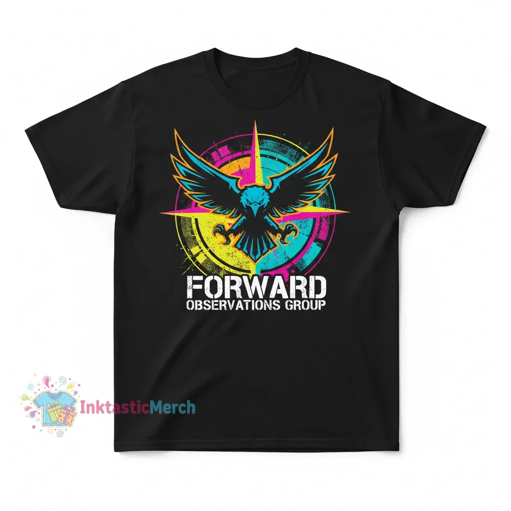 Forward Observations Group Men's Heavyweight T-Shirt - Black, Size S 1 Forward Observations Group Men's Heavyweight T-Shirt - Black, Size S