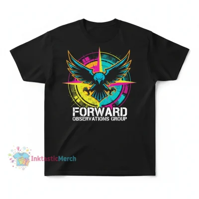 Forward Observations Group Men's Heavyweight T-Shirt - Black, Size S
