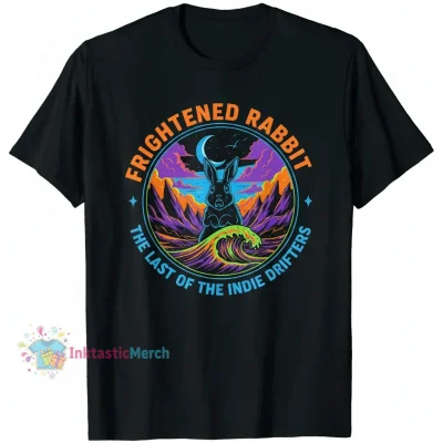 Frightened Rabbit Men's Heavyweight T-Shirt - Black, Size S