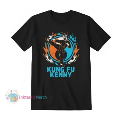 Kendrick Lamar Kung Fu Kenny Heavyweight T-Shirt - Black, Men's Size S